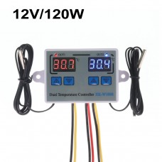 Цифровой контроллер температуры XK-W1088 двойной DC12V 120 Вт