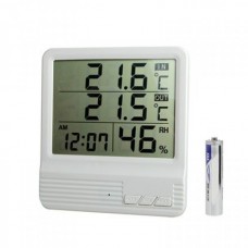 Цифровой термогигрометр Digital CX301A Измеритель температуры и влажности CX301A часы будильник Термометр гигрометр с выносным датчиком