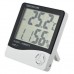 Цифровой термогигрометр HTC HTC-1 LCD Измеритель температуры и влажности HTC-1 Термометр гигрометр часы будильник метеостанция