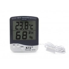 Цифровой термометр гигрометр KTJ Thermo TA218C Измеритель температуры и влажности с выносным датчиком