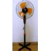 Вентилятор Wimpex WX-1611 чёрно-оранжевый напольный