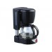 Кофеварка Crownberg CB-1561 чёрная 800 Вт Капельная кофеварка со стеклянной колбой