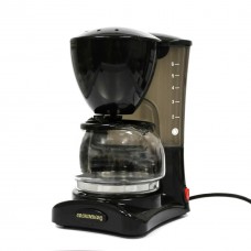 Кофеварка Crownberg CB-1563 чёрная 800 Вт Капельная кофеварка со стеклянной колбой