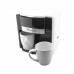 Кофеварка Domotec MS-0708 чёрная 500 Вт Капельная кофеварка  с 2 чашками