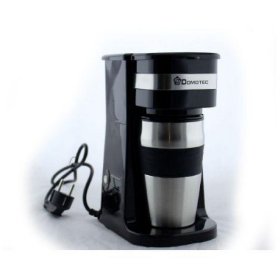 Кофеварка Domotec MS-0709 чёрная 700 Вт Капельная кофеварка с термостаканом