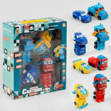 Трансформеры машинки 788-14 Y инерционные