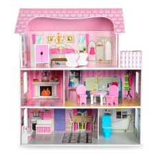 Деревянный домик для кукол Bambi (MD 1204)