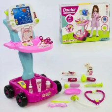 Игровой набор-тележка Умелый доктор 660-45