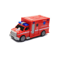 Машинка «Скорая помощь» 7918ABC красная