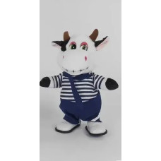 Мягкая игрушка Бычек C 44203 (72) 26 см, поет песни на рус языке, ходит