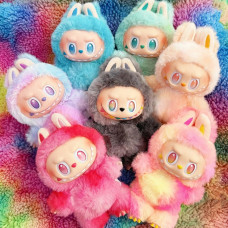 Мягкая игрушка Labubu The Monsters Лабубу 16см игрушка сюрприз детская мягкий брелок цвет в коробке - случайный