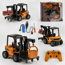 Спецтехника на радиоуправлении 689-805 Вилочный погрузчик, подсветка, мелодии, режим демонстрации