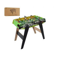 Детский футбол 1058A+1 деревянный на штангах, на ножках, 71-37-60 см