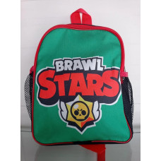 Рюкзак детскийбравл старс 27х20х10см зелёный