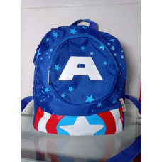Рюкзак детскийкапитан Америка 25х23х8 синий