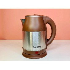 Электрочайник Rainberg RB-806 коричневый Электрический чайник металл-пластик