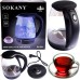 Электрочайник Sokany SK-601 2 л стеклянный электричекий чайник Sokany