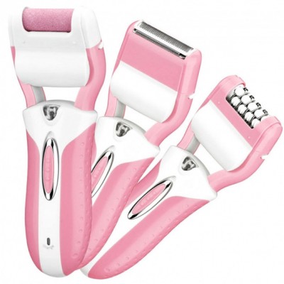 Эпилятор Gemei GM 3052 3 в 1 розовый