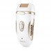 Эпилятор Rozia HB-6007 женский с 4 насадками + подарочная упаковка Белый