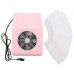 Вытяжка для маникюра Nail Dust Collector DC 858 для всасывания и сбора пыли во время работы