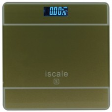 Весы напольные ISCALE S 180 кг золотые электронные напольные весы