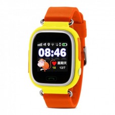 Смарт часы детские Smart Baby Watch Q90 orange Умные часы
