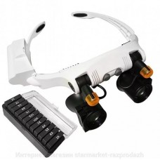 Бинокулярные очки Magnifier 32225-21SX с LED подсветкой