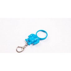 Лупа-брелок с подсветкой Magnifier 5x BW026 голубой