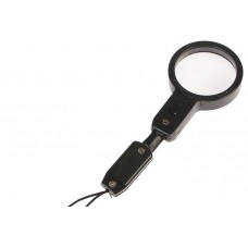 Лупа-брелок с подсветкой Magnifier 5x BW029 черный