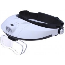 Бинокулярные очки Magnifier MG81001-G с подсветкой