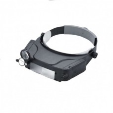 Бинокулярные очки Magnifier MG81007-C с LED подсветкой