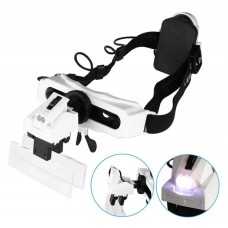 Бинокулярные очки Magnifier 9892E1 со светодиодной подсветкой