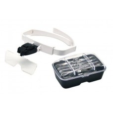 Бинокулярные очки Magnifier TH-9201 со светодиодной подсветкой