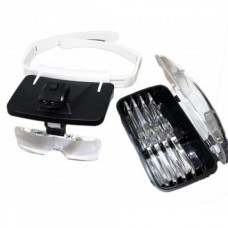 Бинокулярные очки Magnifier TH-9203 со светодиодной подсветкой