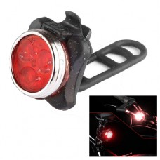 Фонарь велосипедный HJ-030-3LED, встроенный аккумулятор, ЗУ mircoUSB, Waterproof