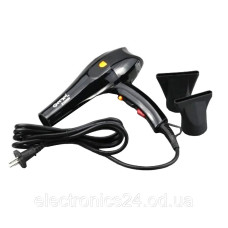 Фен для волос Gemei GM-1752 2300 Вт чёрный