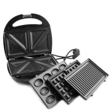 Мультимейкер  4 в 1 Domotec MS7704 Гриль Сендвичница Вафельница Орешница Бутербродница