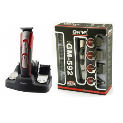 Машинка для стрижки Gemei GM 592 10 в 1