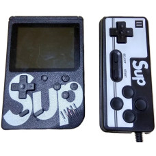 Портативная игровая приставка с джойстиком SUP Game Box на 400 игр черная