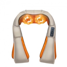 Массажер для шеи и спины с подогревом Shiatsu Massager of Neck Kneading Массаж Шиацу