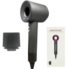 Фен для волос Hair Dryer 1600Вт 1 насадка grey