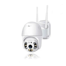 IP-камера видеонаблюдения наружная IPC-V380-8 1080P Wi-Fi 360/90 белый