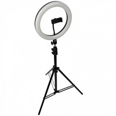 Набор блогера LED лампа 26см + штатив 2.1м + держатель для телефона для фото и видео