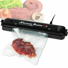 Вакуумный упаковщик Vacuum Sealer 90Вт вакууматор для продуктов ручной бытовой black