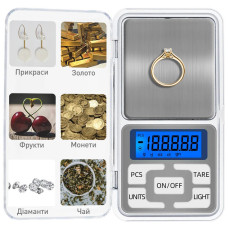 Весы ювелирные карманные Pocket Scale 500г/0.1г с крышкой