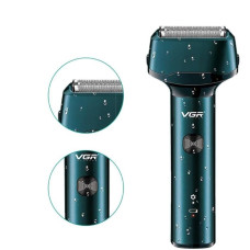 Электробритва VGR V-370 Waterproof зеленый