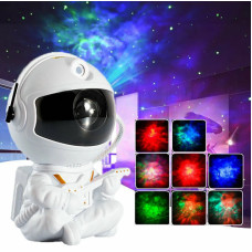 Ночник проектор Astronaut with guitar mini космонавт астронавт с подсветкой звездное небо