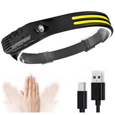 Фонарь налобный Coba CB-689-2 сенсорный аккумуляторный фонарик