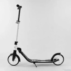 Самокат двухколесный Best Scooter 87280 зажти руля, колеса PU- 20 см 1 амортизатор